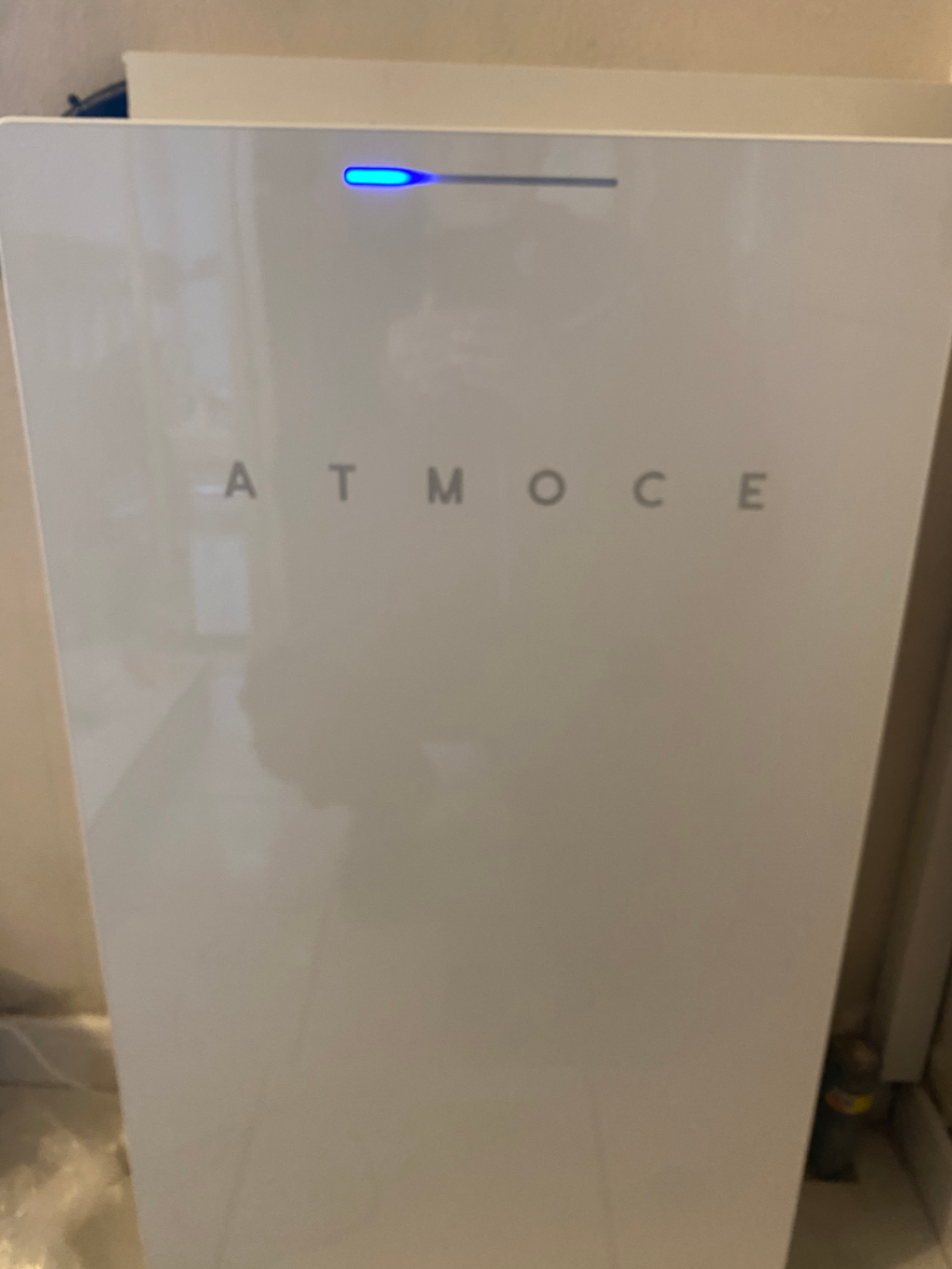 Détail d'une batterie ATMOCE installée